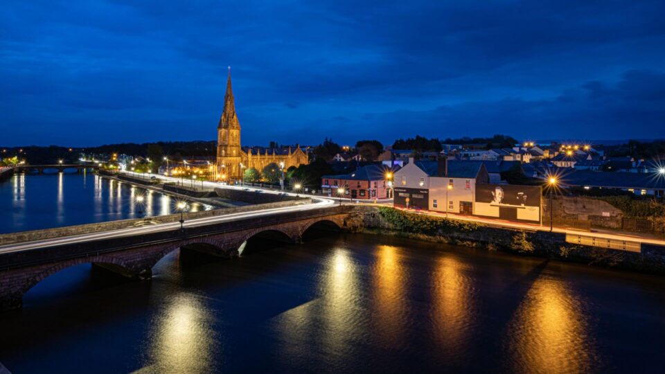 Ballina Manor View at Night