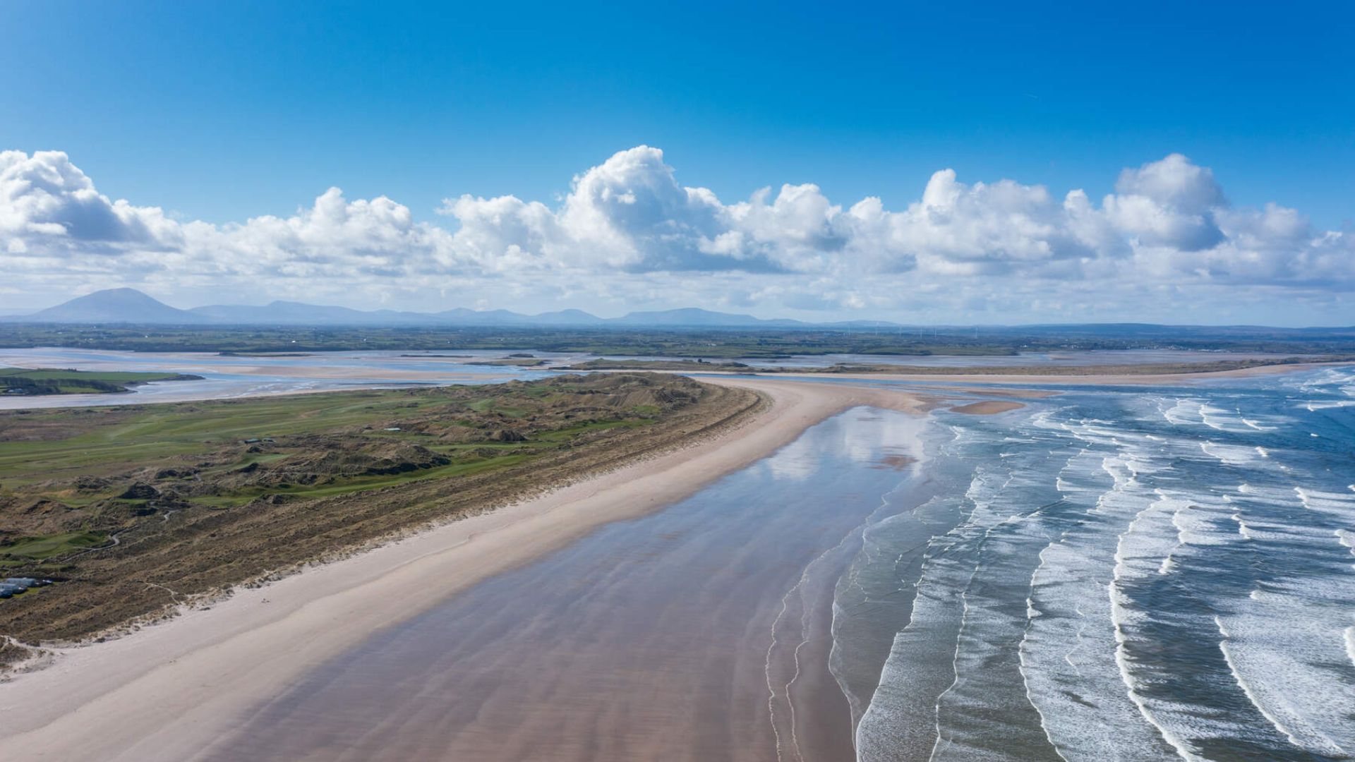 Enniscrone Beach Beaches Near Ballina Ballina Manor Hotel